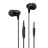 Hörlurar, In-ear, inbyggd mikrofon, kontroll, 1.2m