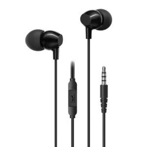 Hörlurar, In-ear, inbyggd mikrofon, kontroll, 1.2m
