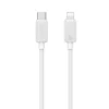 Kabel, USB-C till Lightning - Vit