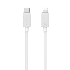 Kabel, USB-C till Lightning - Vit