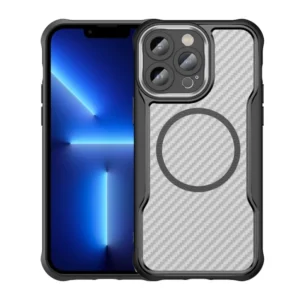 Baksideskal, iPhone 13 Pro, Carbon, MagSafe