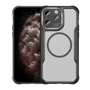 Baksideskal, iPhone 11 Pro Max, Carbon, MagSafe