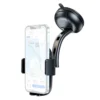 Mobilhållare, sugpropp & böjd teleskoparm, 4.7-7.2"
