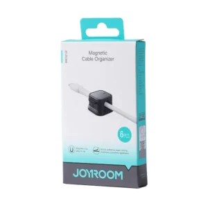 Kabelhållare, Magnetisk, 6-pack - Svart